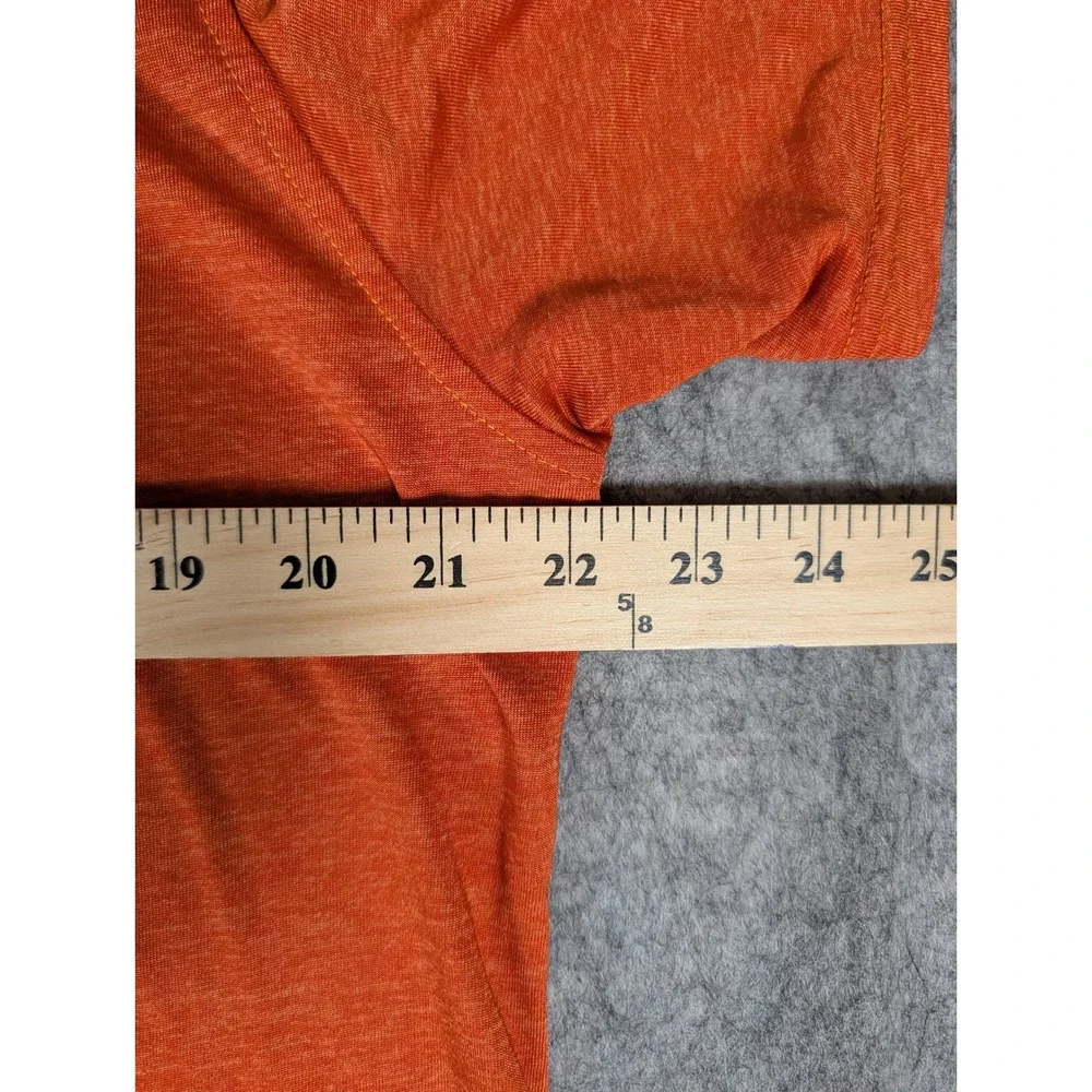 The North Face Orange Heather Climbing Gear Graphic T-Shirt Mens Short Sleeve